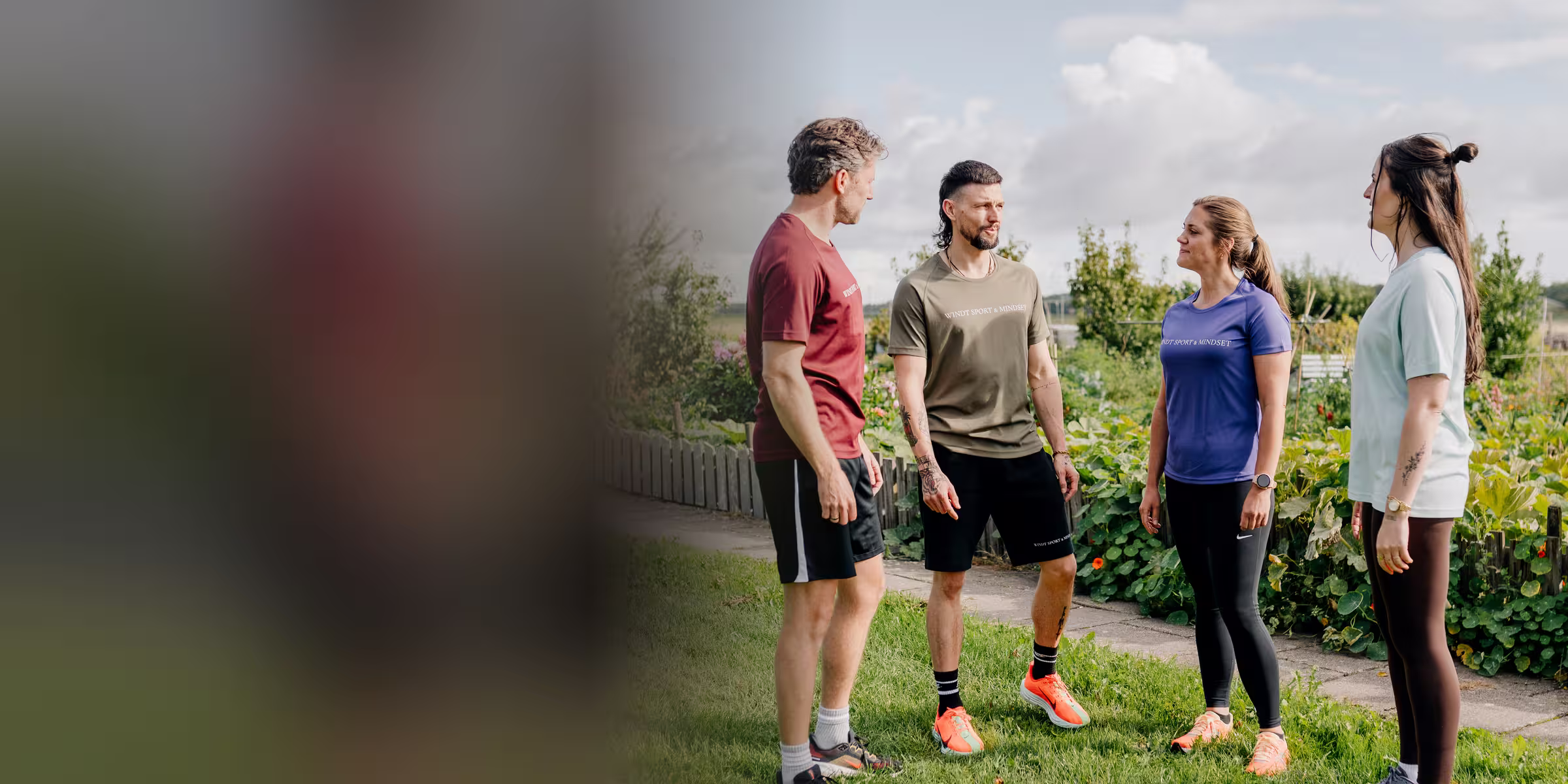 Buiten trainen in Middenmeer
