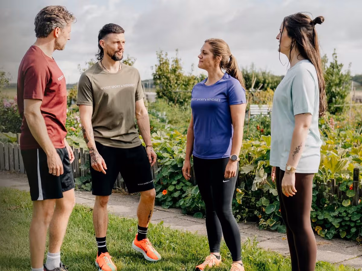 Buiten trainen in Middenmeer