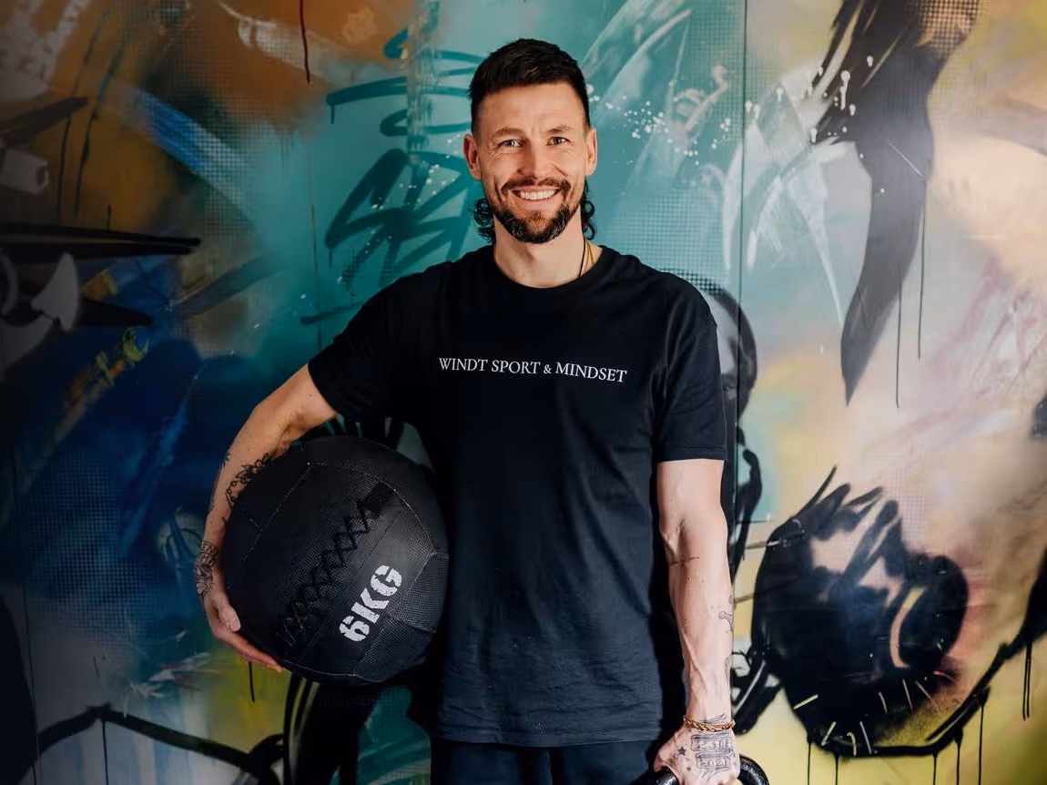 Ramon Windt in de thuisgym